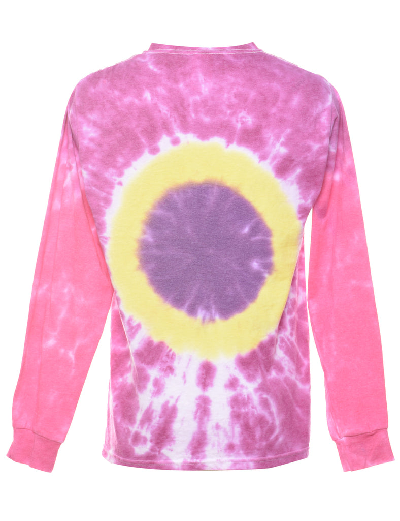 Multi-colour Tie Dye Long Sleeve T-shirt - M