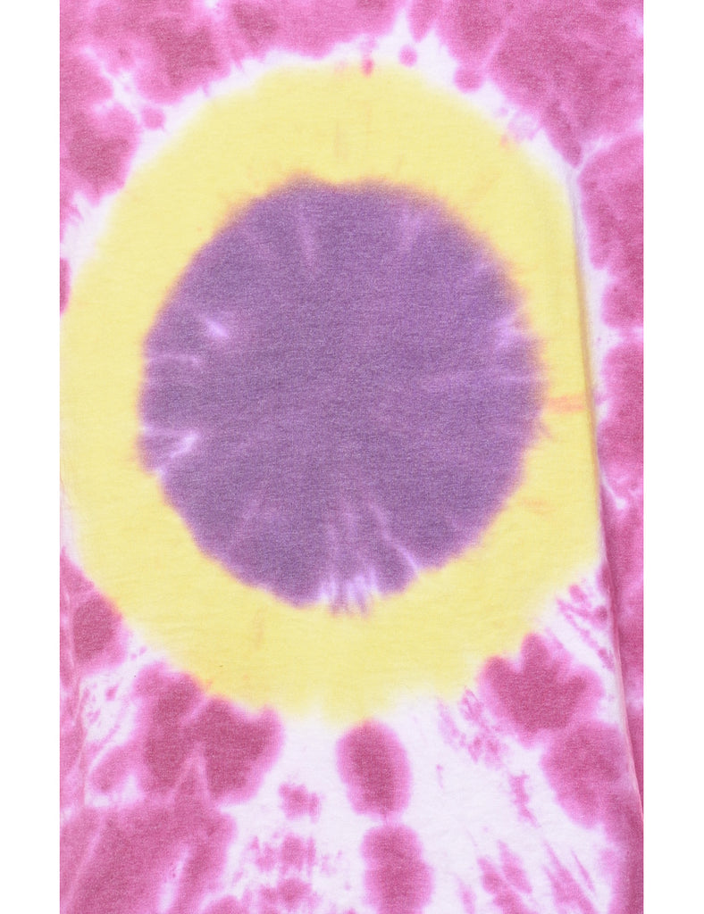 Multi-colour Tie Dye Long Sleeve T-shirt - M