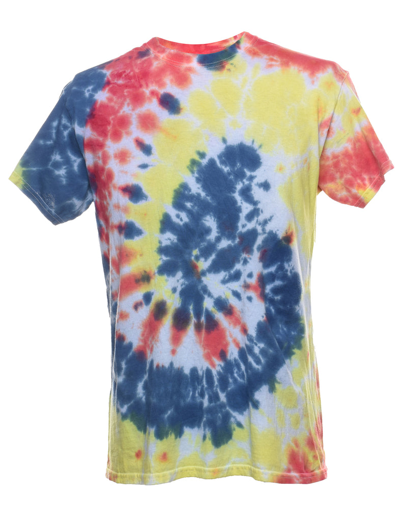 Multi-colour Tie Dye T-shirt - M