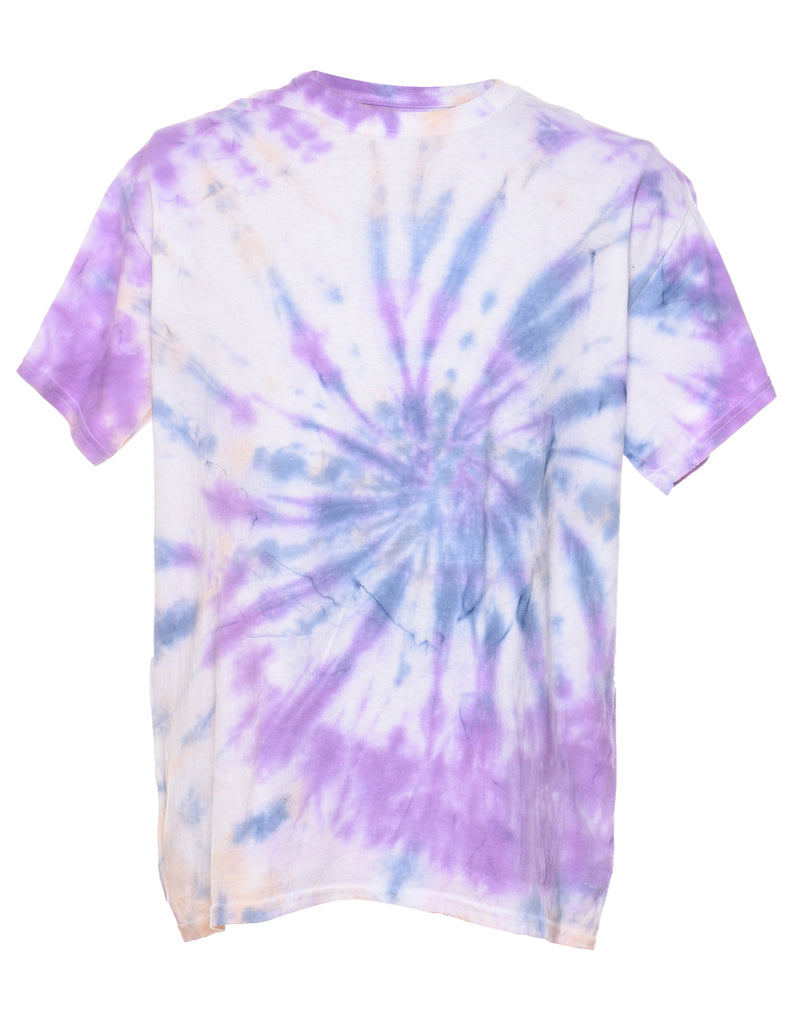 Multi-colour Tie Dye T-shirt - L