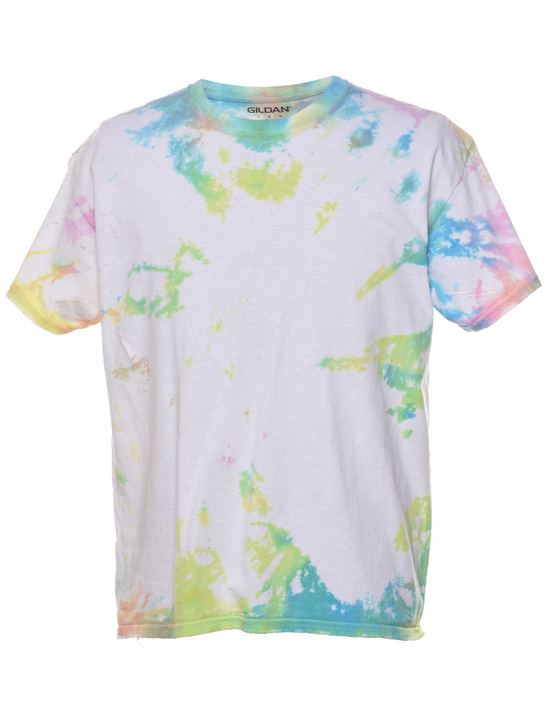 Multi-colour Tie Dye T-shirt - L