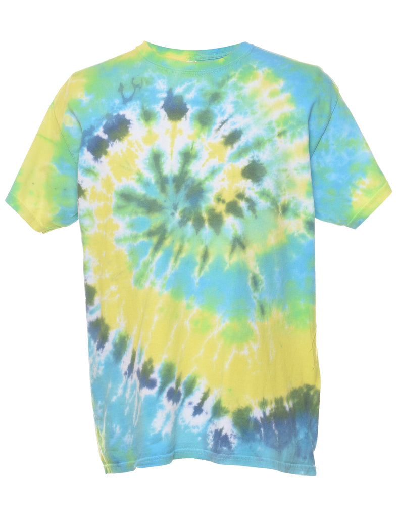 Multi-Colour Tie Dye T-shirt - M