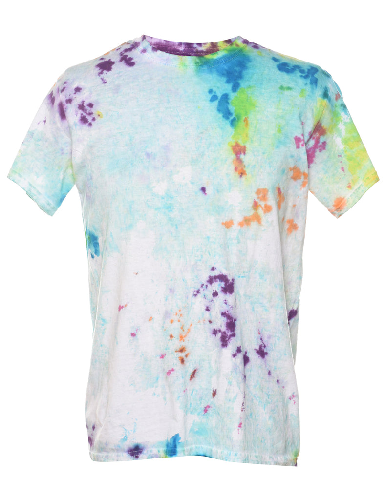 Multi-colour Tie Dye T-shirt - M