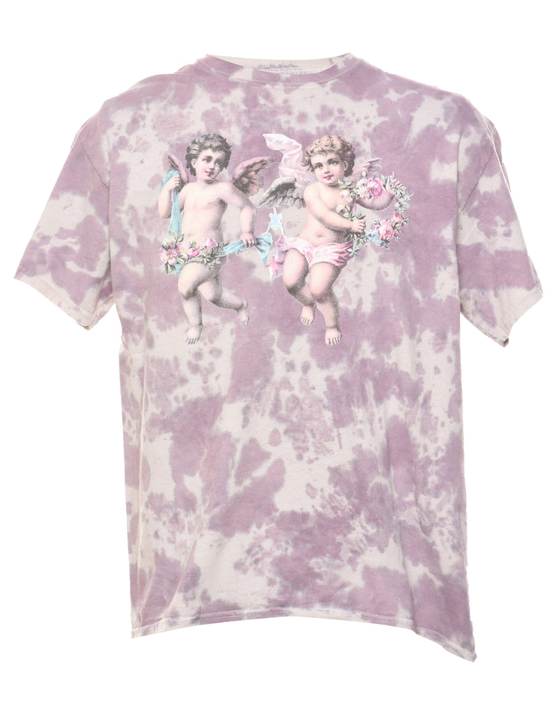 Multi-colour Tie Dye T-shirt - M