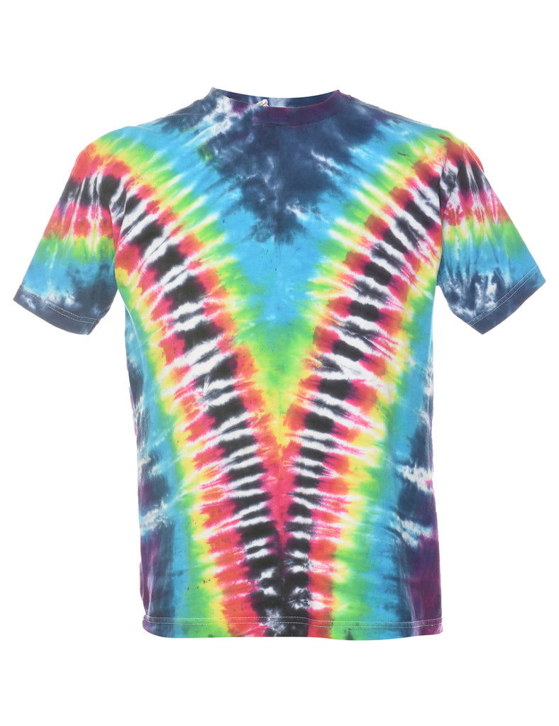 Multi-colour Tie Dye T-shirt - M