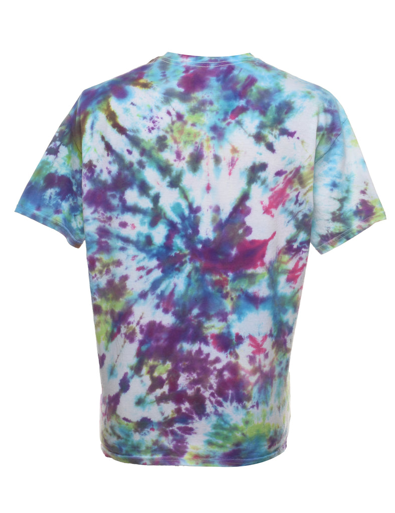 Multi-Colour Tie Dye T-Shirt - L