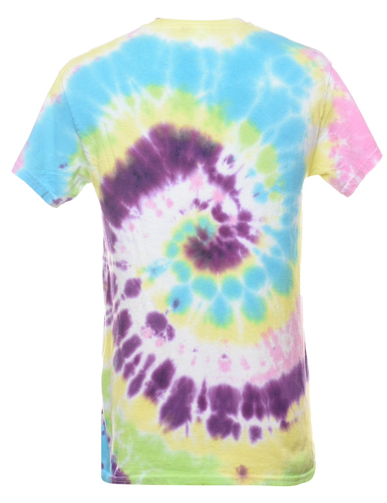 Multi-Colour Tie Dye T-Shirt - S