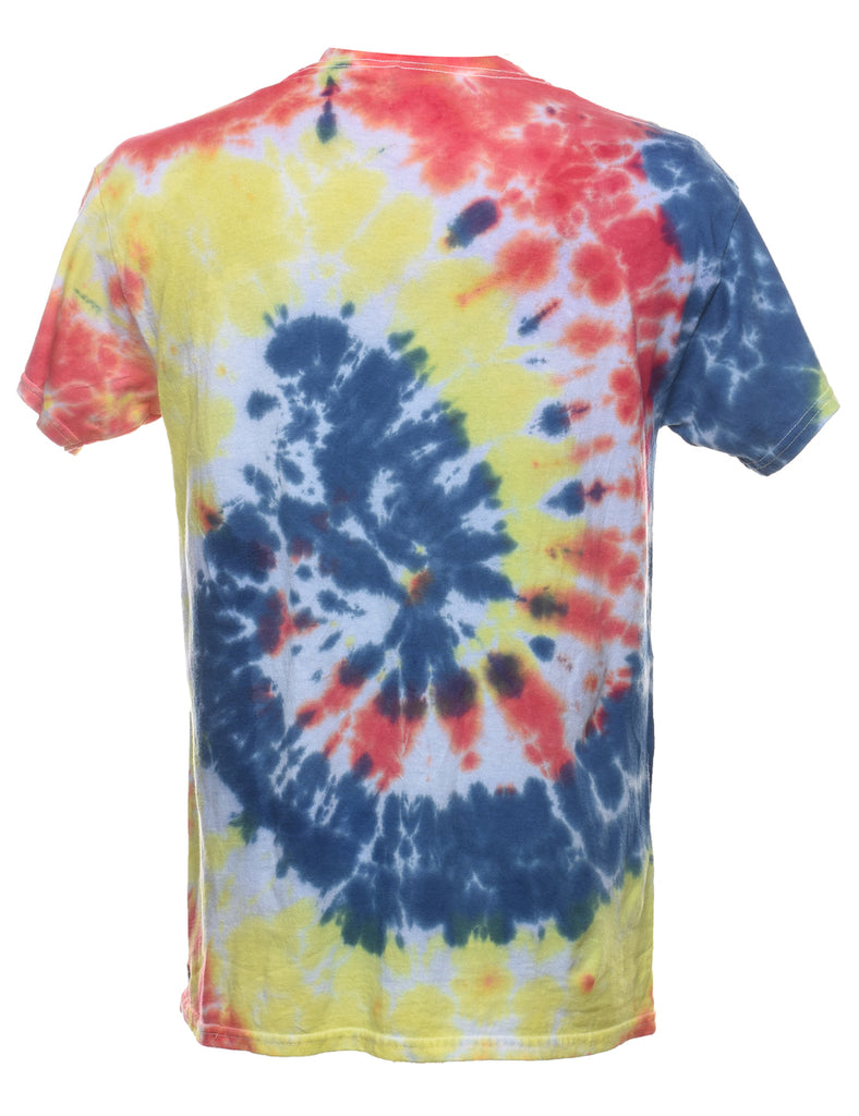 Multi-colour Tie Dye T-shirt - M