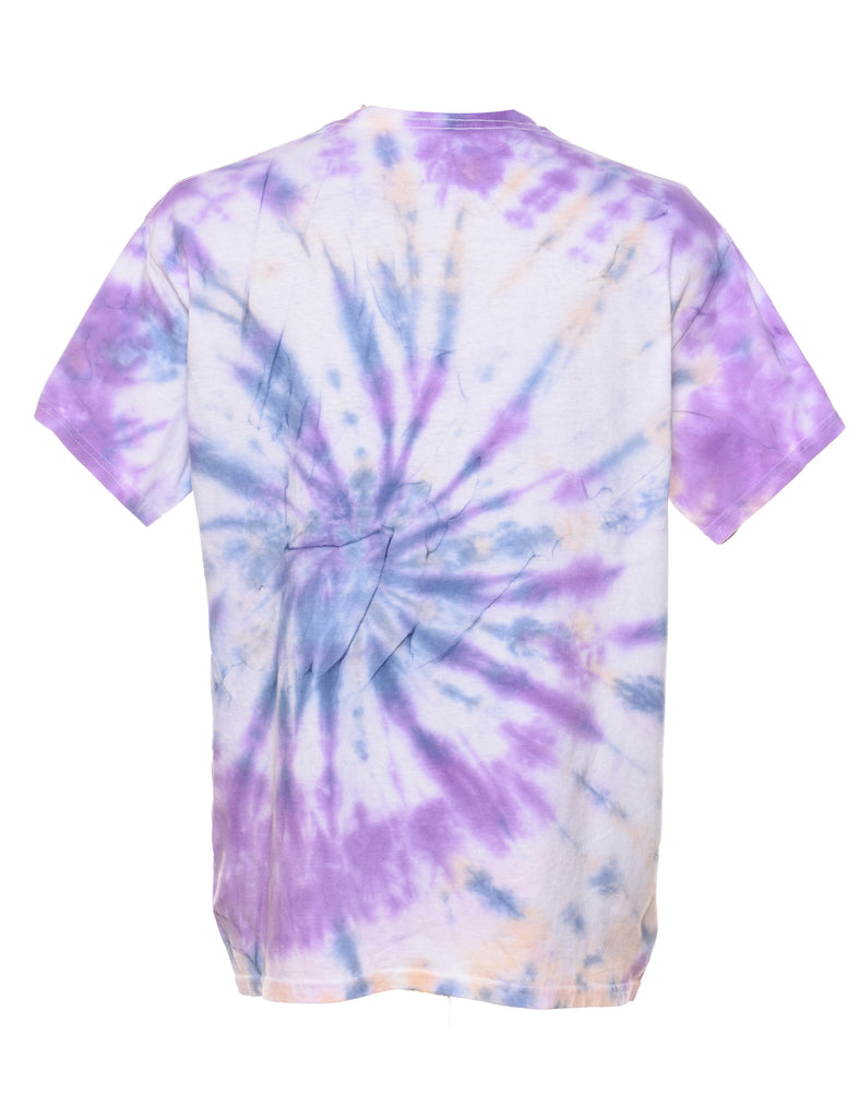 Multi-colour Tie Dye T-shirt - L