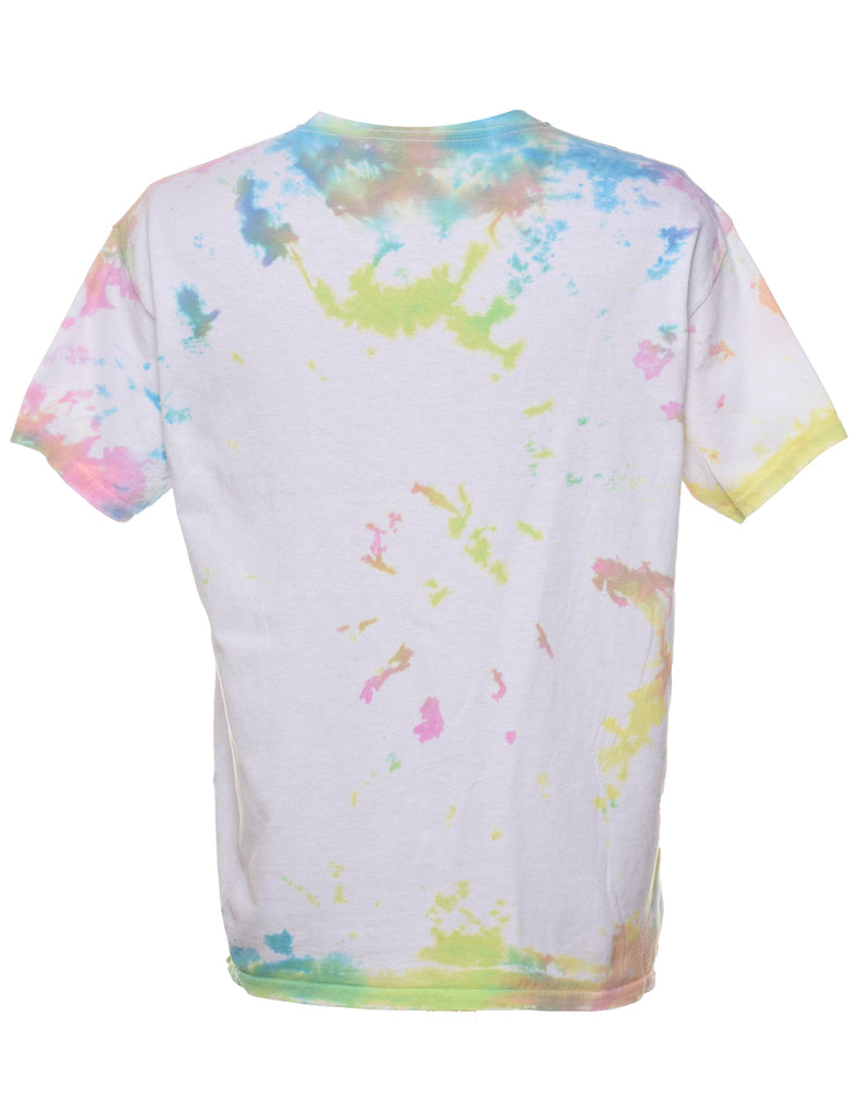 Multi-colour Tie Dye T-shirt - L
