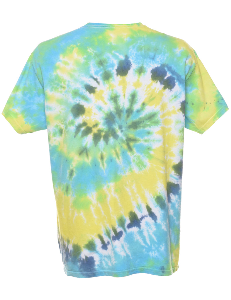 Multi-Colour Tie Dye T-shirt - M