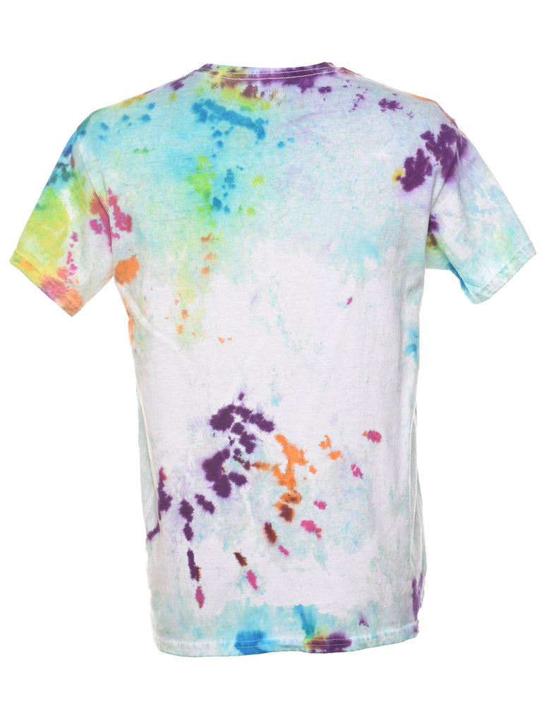 Multi-colour Tie Dye T-shirt - M