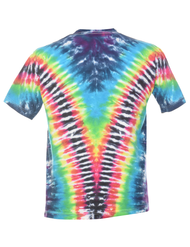 Multi-colour Tie Dye T-shirt - M