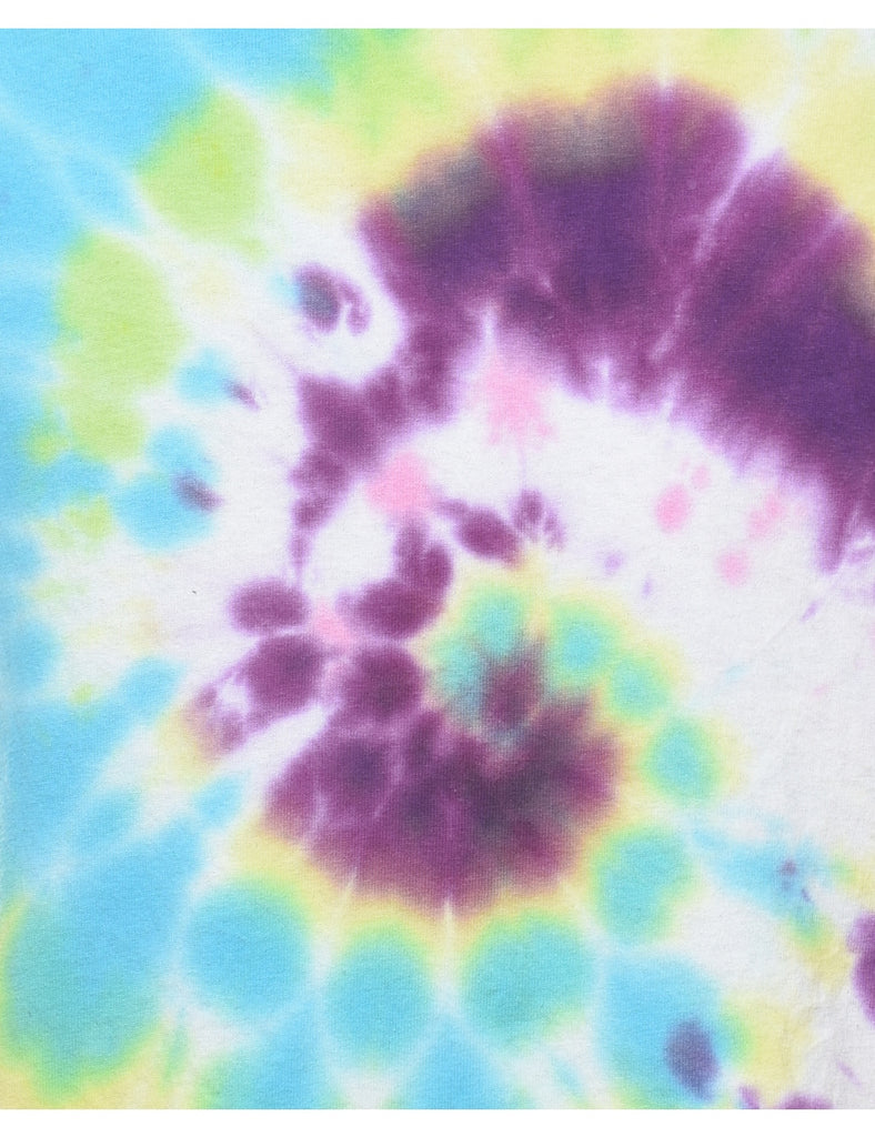 Multi-Colour Tie Dye T-Shirt - S