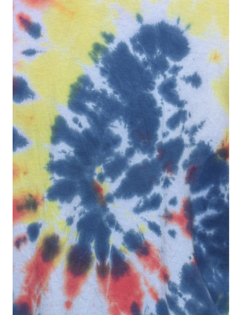 Multi-colour Tie Dye T-shirt - M