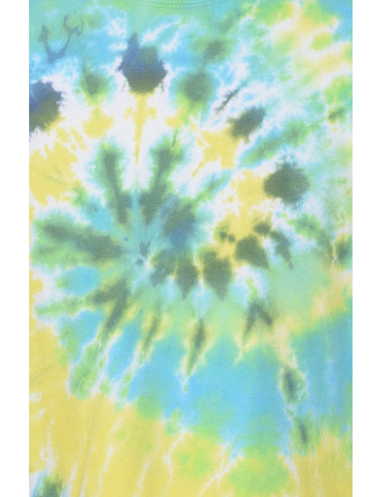 Multi-Colour Tie Dye T-shirt - M
