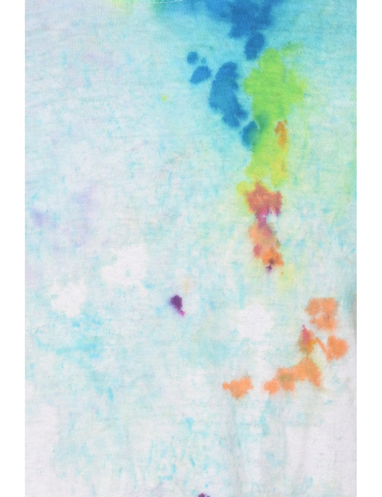 Multi-colour Tie Dye T-shirt - M