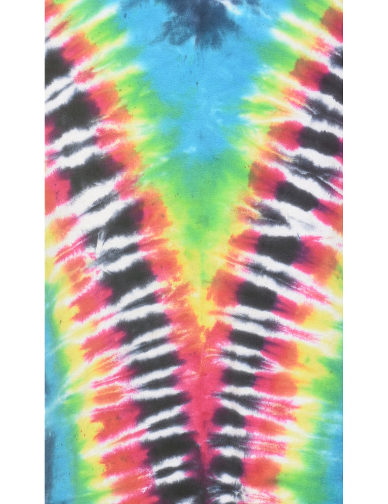 Multi-colour Tie Dye T-shirt - M