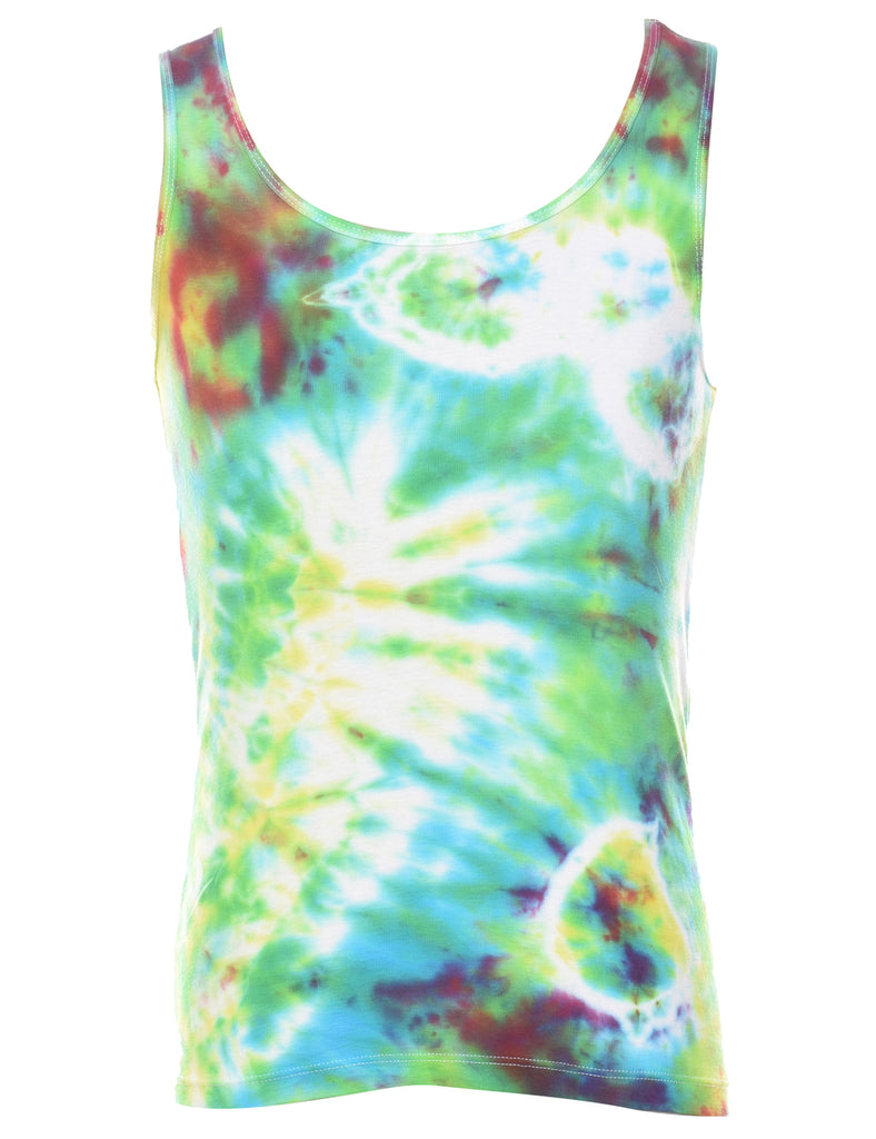 Multi-Colour Tie Dye Vest - M