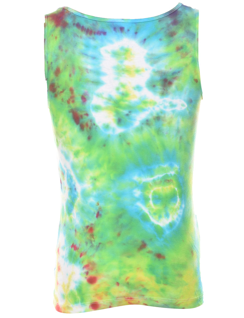 Multi-Colour Tie Dye Vest - M