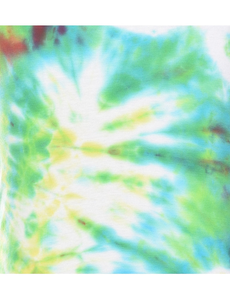 Multi-Colour Tie Dye Vest - M