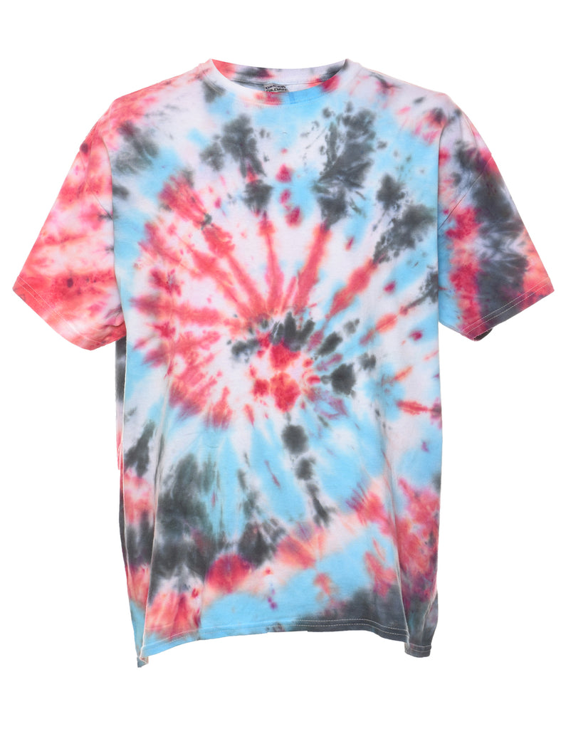 Multi-colour Tie Dyed T-shirt - XL