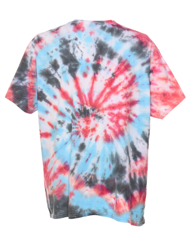 Multi-colour Tie Dyed T-shirt - XL