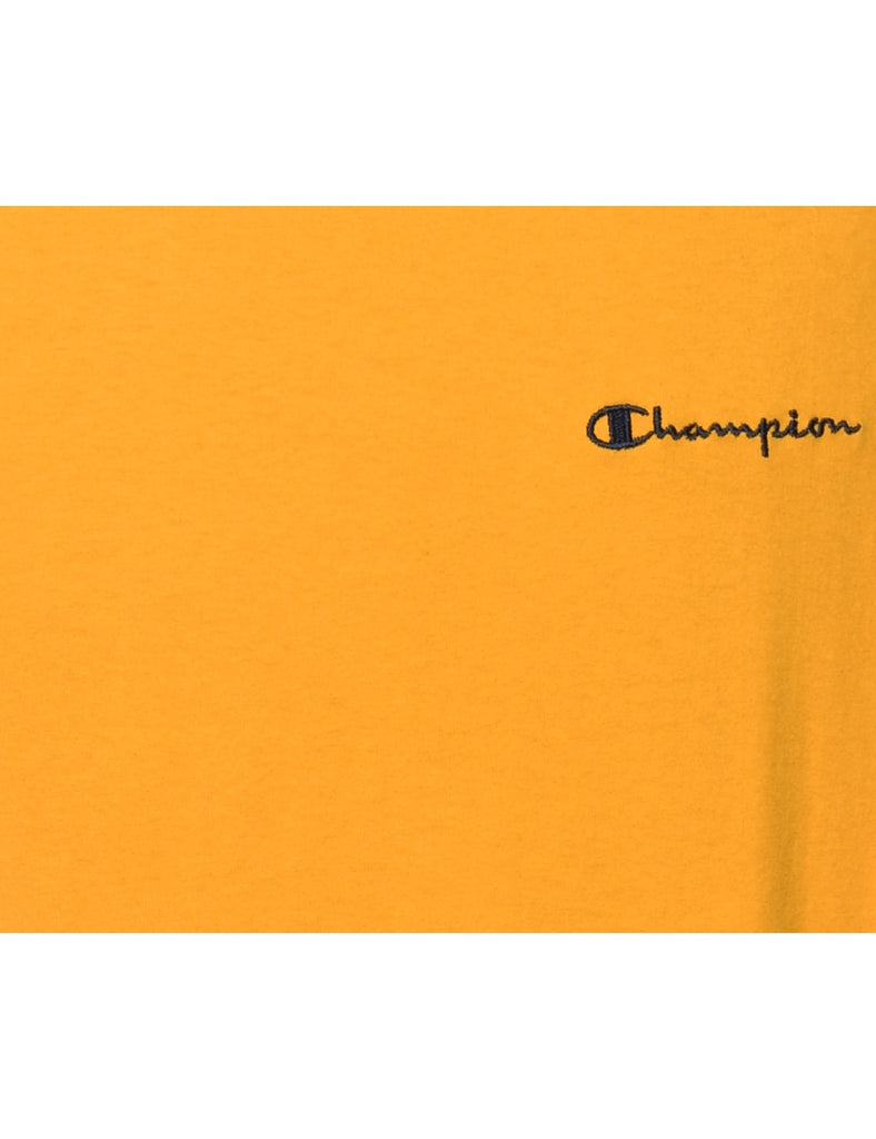 Mustard Embroidered Champion Vest - XL