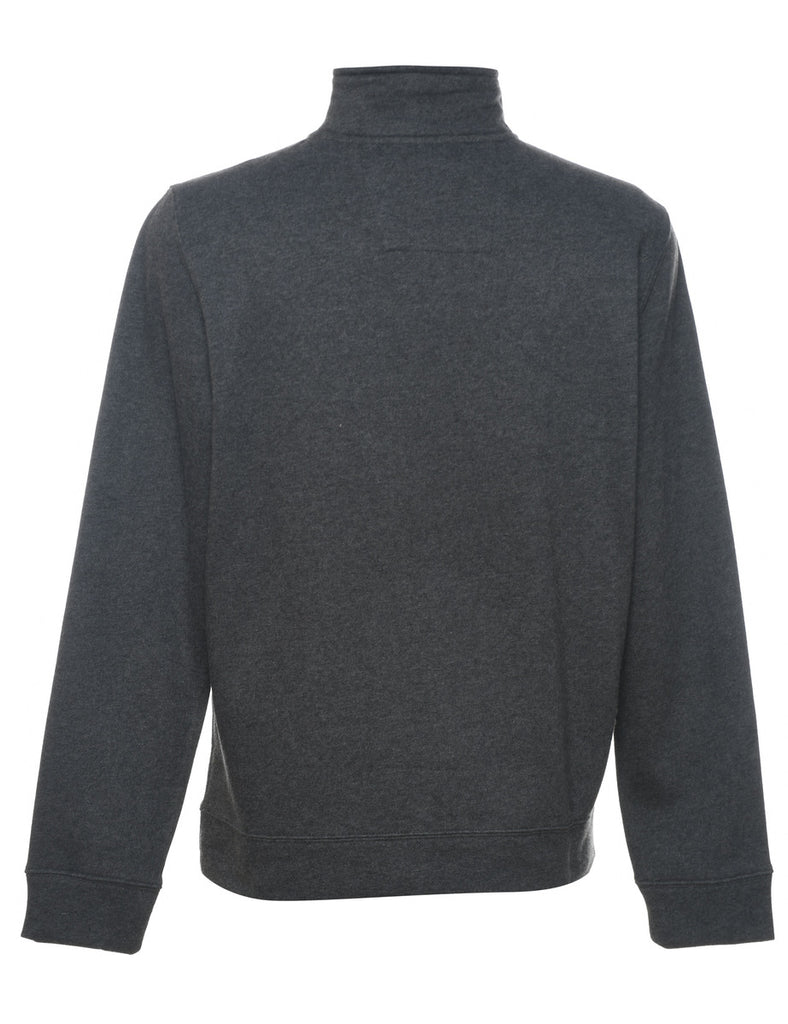 Nautica Dark Grey Plain Sweatshirt - M