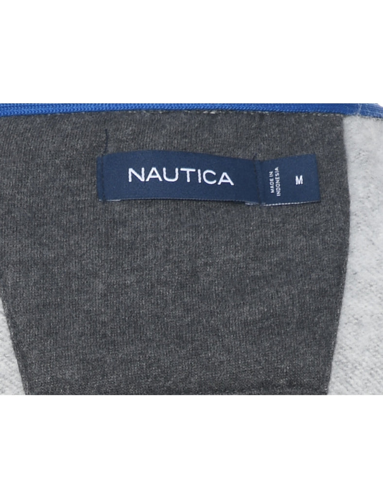 Nautica Dark Grey Plain Sweatshirt - M