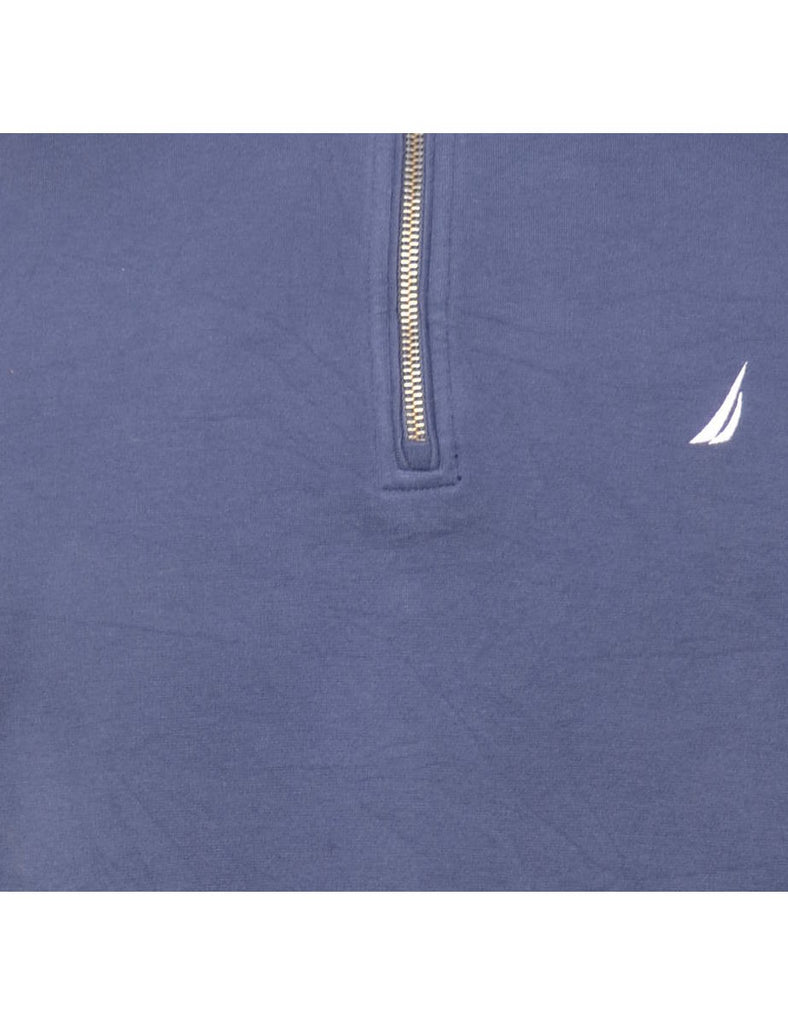 Nautica Navy Plain Sweatshirt - L