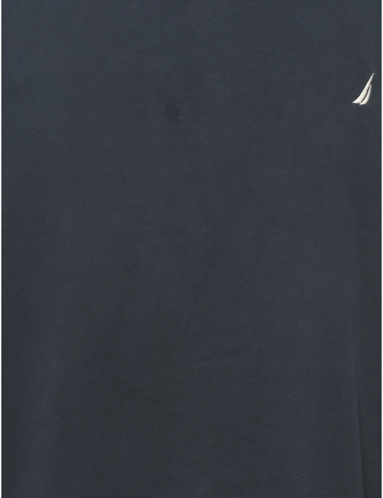 Nautica Plain Navy Sweatshirt - XL