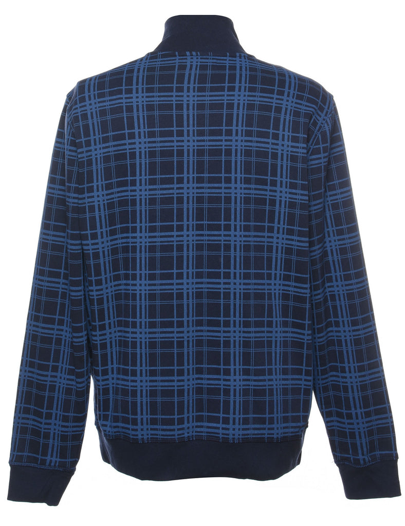 Nautica Printed Navy & Black Sweatshirt - L