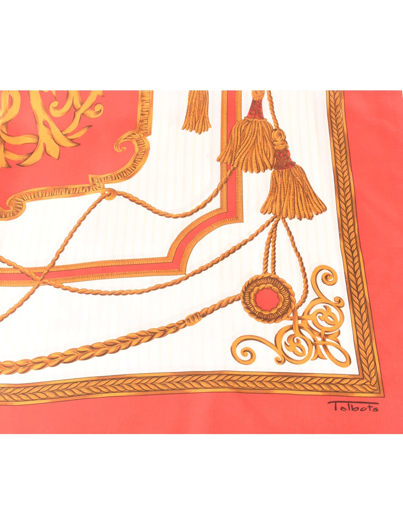 Nautical Print Scarf - L