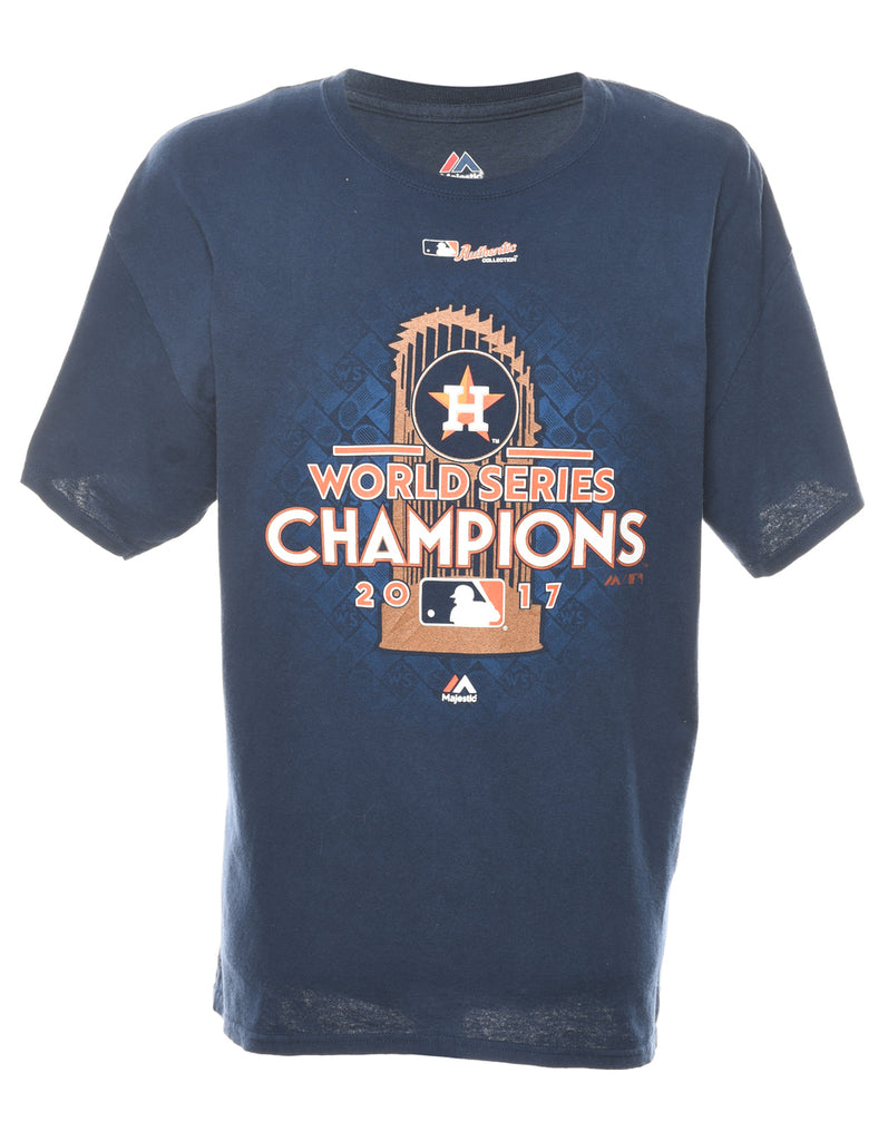 Navy Baseball Sports T-shirt - XL