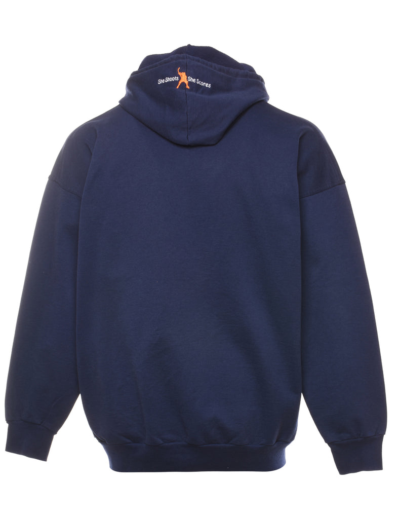 Navy Hockey Hoodie - XL
