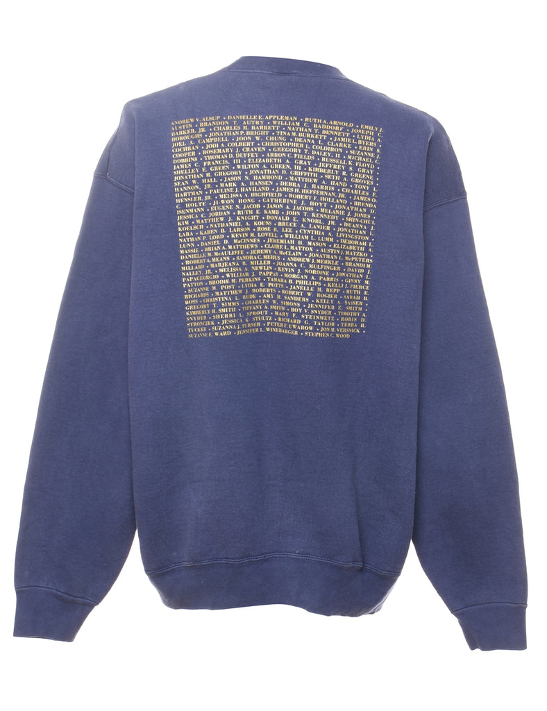 Navy Juniors Class Of '95 Printed Sweatshirt - XL