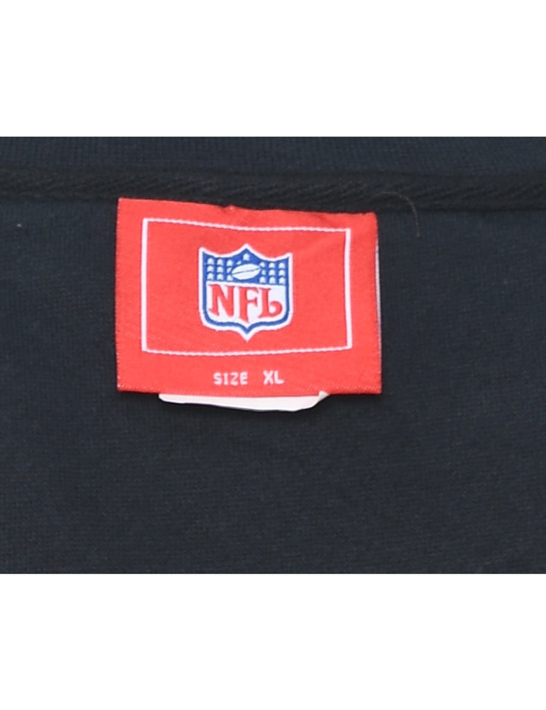 Navy NFL Steelers Sports Sweatshirt - XL