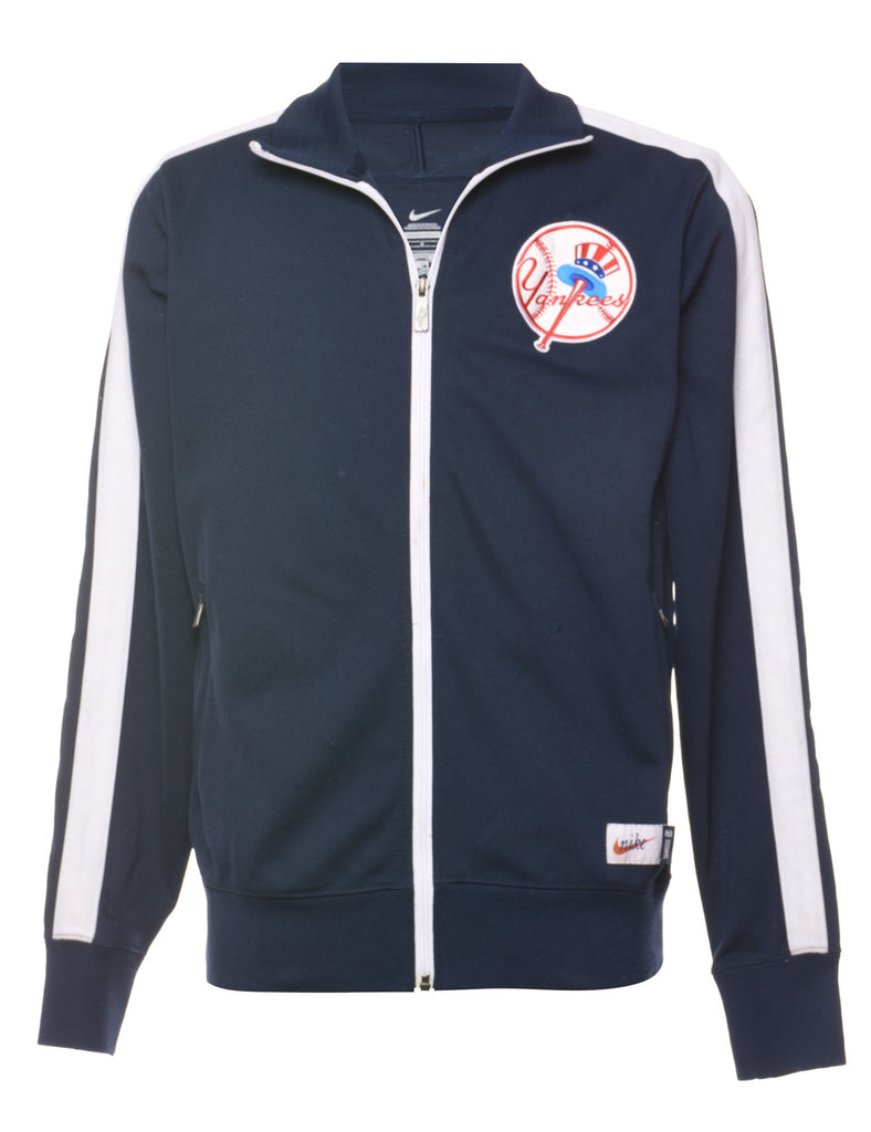 Navy Nike Track Top - M
