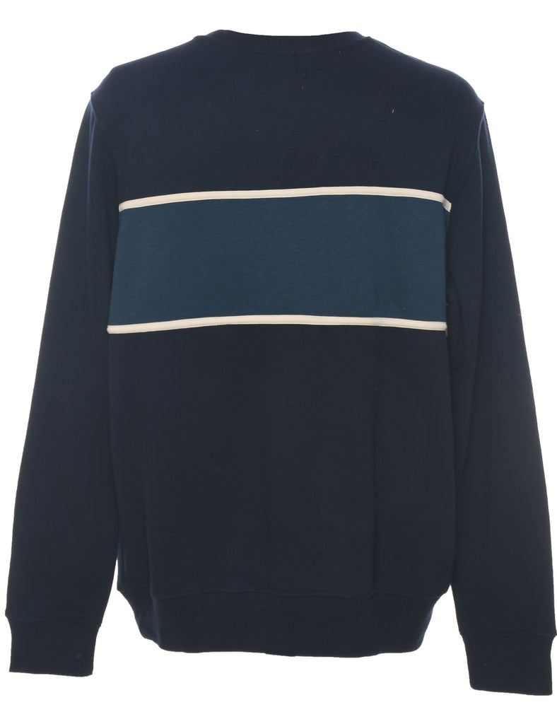 Navy Plain Sweatshirt - XL