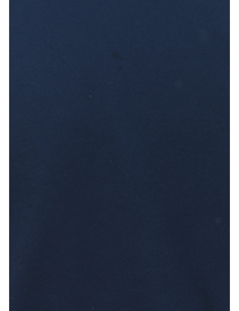 Navy Plain Sweatshirt - M