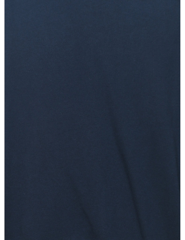 Navy Plain Sweatshirt - XL