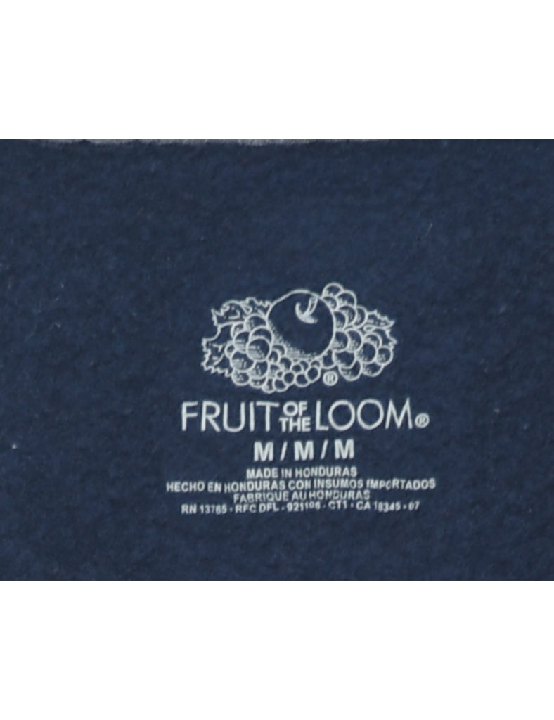 Navy Plain Sweatshirt - M