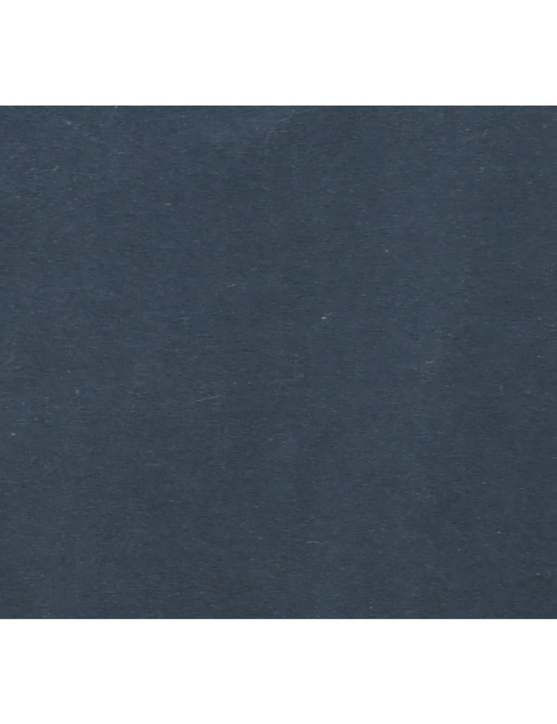 Navy Printed T-shirt - L