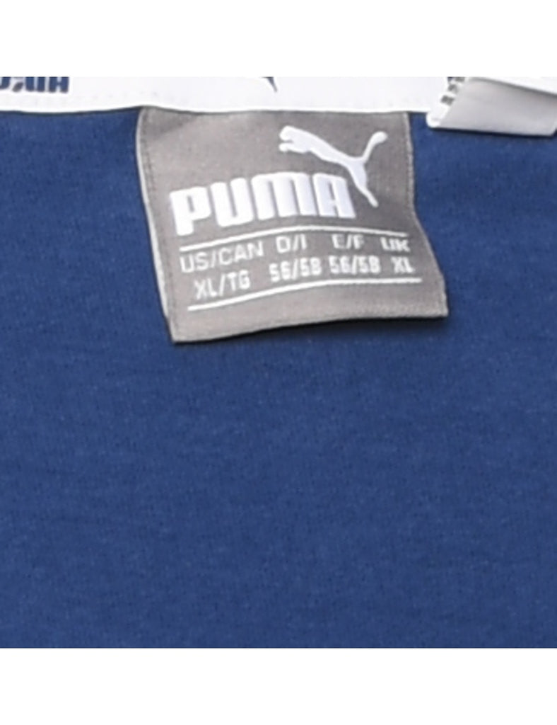 Navy Puma Printed T-shirt - XL