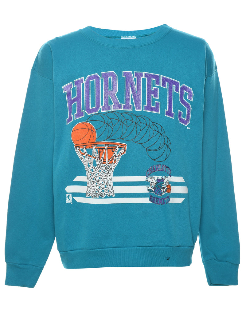 NBA Hornets Sports Sweatshirt - L