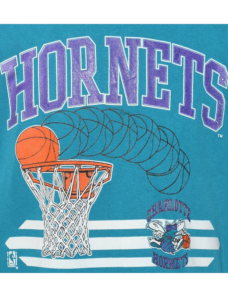 NBA Hornets Sports Sweatshirt - L