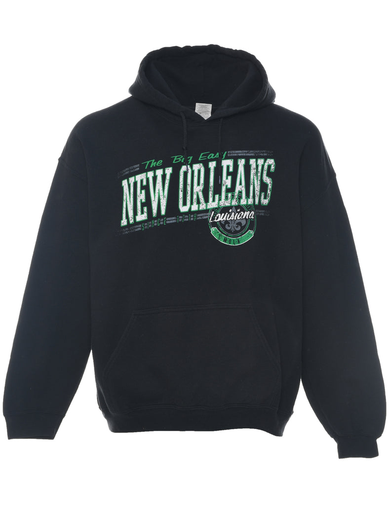 New Orleans Printed Hoodie - XL