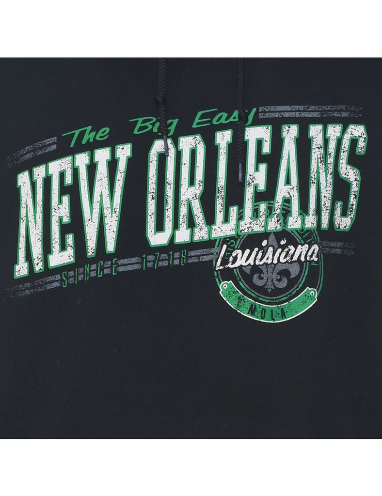 New Orleans Printed Hoodie - XL