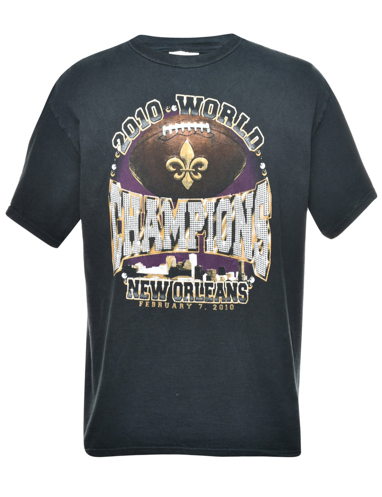 New Orleans Printed T-shirt - L